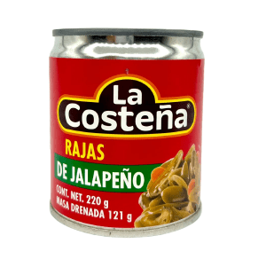 Rajas verdes de jalapeño LA COSTEÑA - Latinmarcas