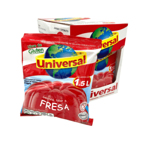 Gelatina fresa UNIVERSAL - Latinmarcas